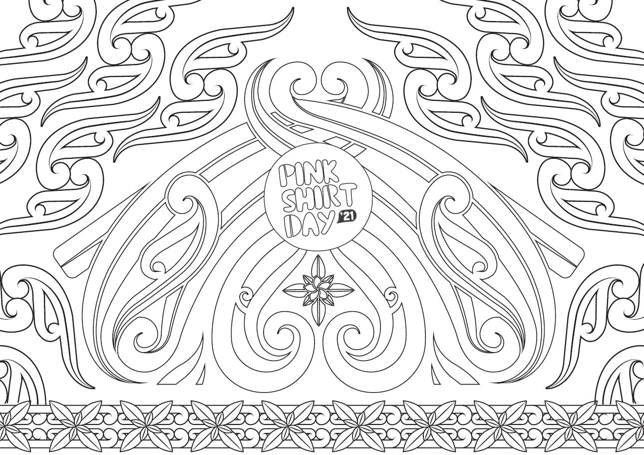 Colouring template